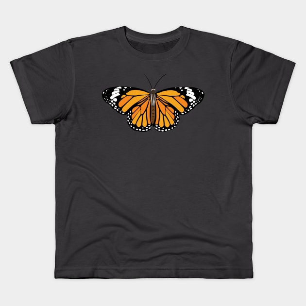 Butterfly 🦋 Kids T-Shirt by kghafor